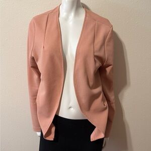 Kaii Coral Open-Front Blazer